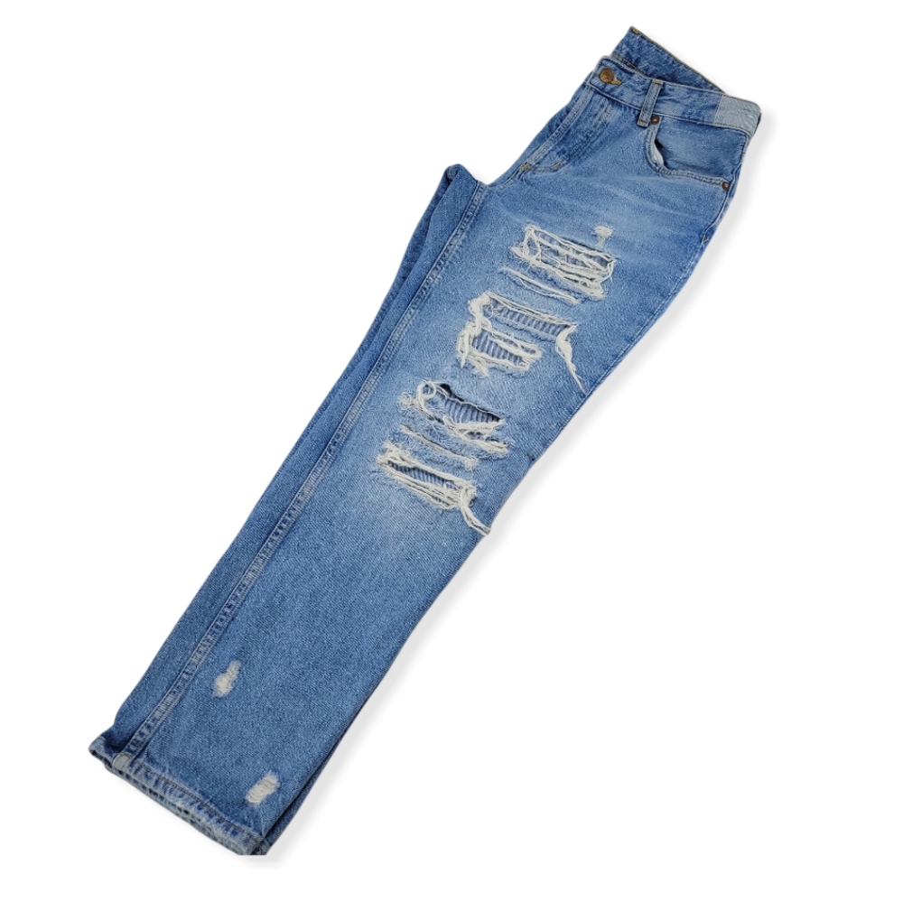 &Denim H&M. High Waist Boyfriend Jean Y2K - Picture 3 of 13
